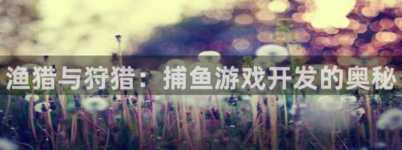 沐鸣2代理官网：渔猎与狩猎：捕鱼游戏开发的奥秘